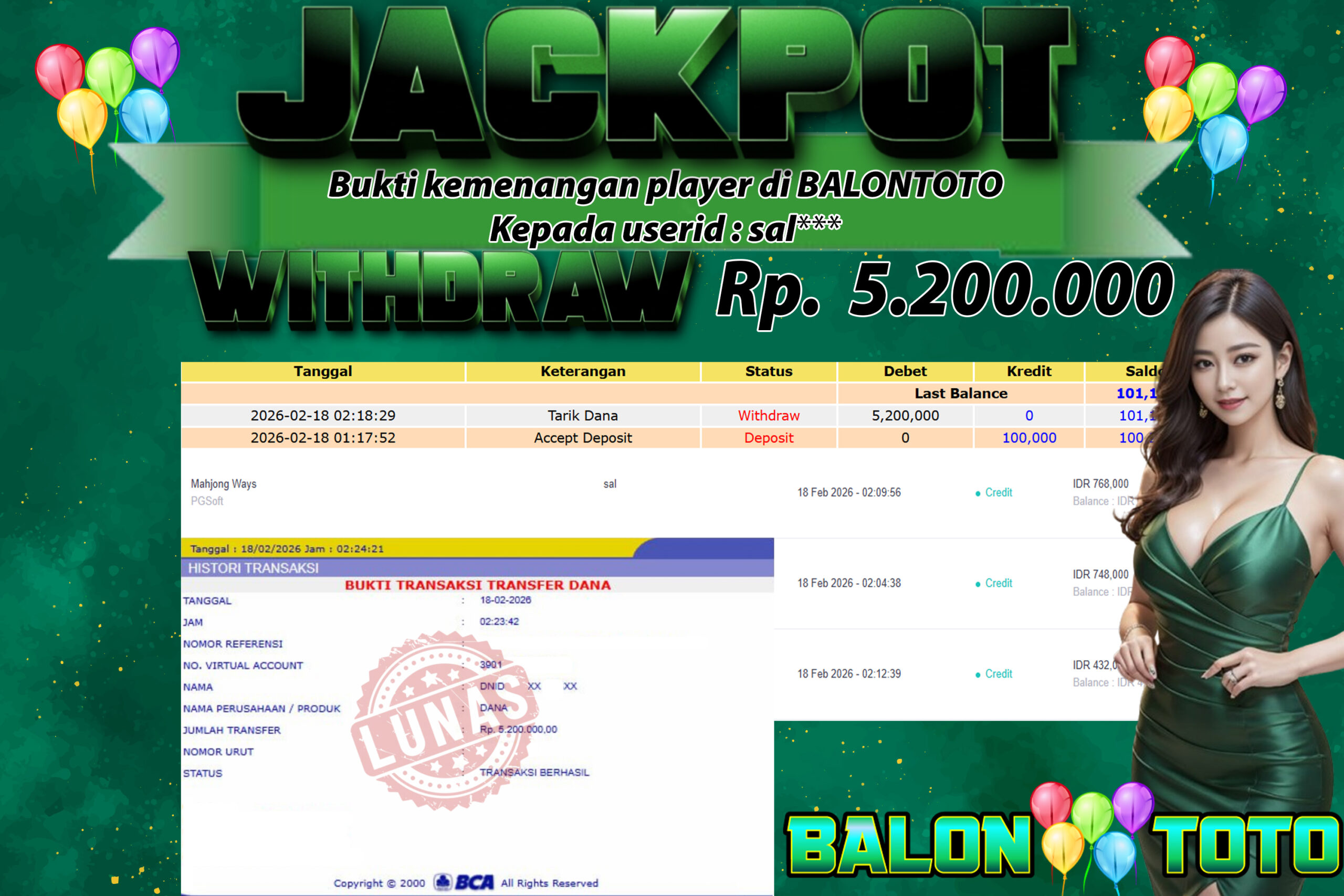 Prediksi BALONTOTO